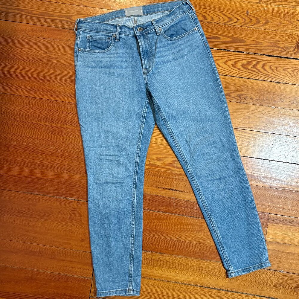 Everlane Medium Wash Skinny Jeans